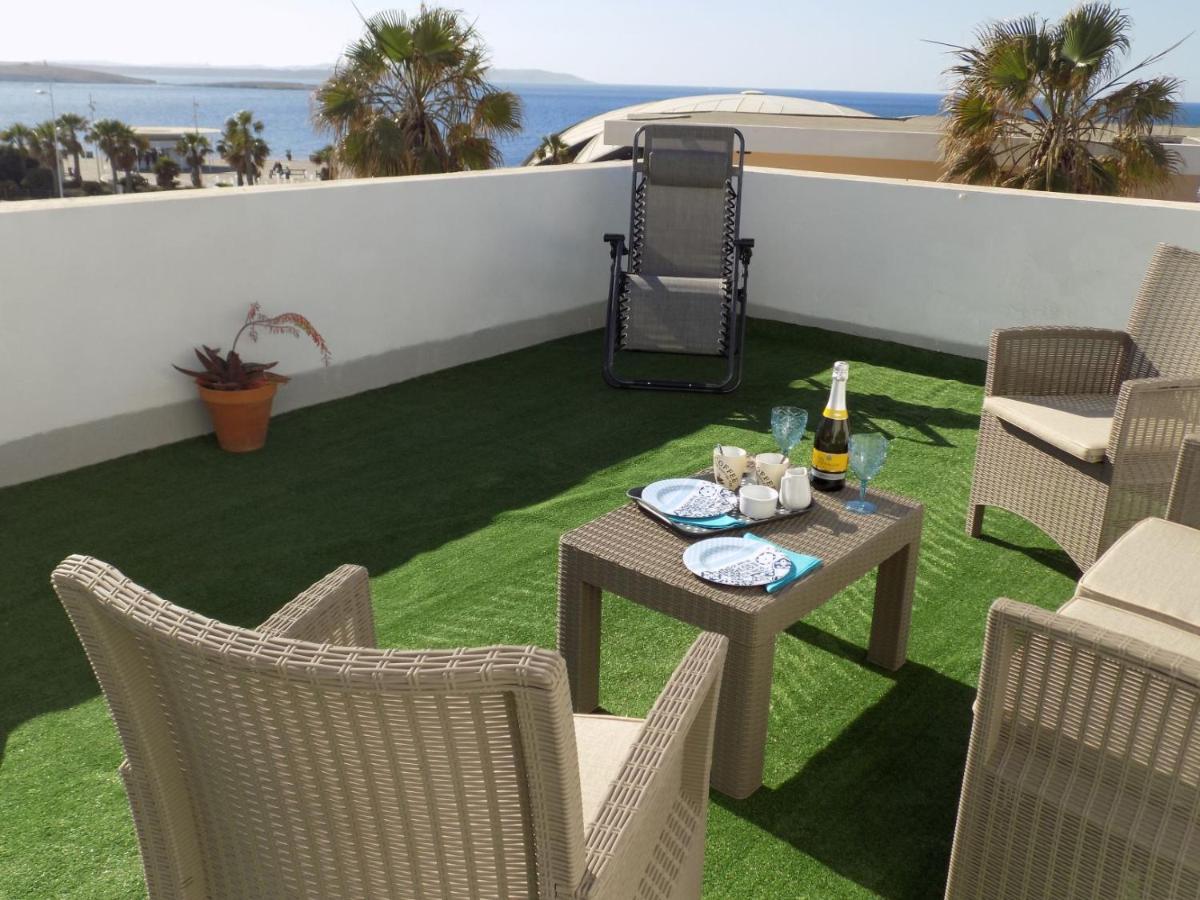Sunshine Holiday Apartment 8 With Spectacular Seaviews San Pawl il-Baħar Extérieur photo