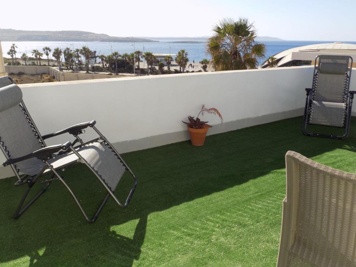 Sunshine Holiday Apartment 8 With Spectacular Seaviews San Pawl il-Baħar Extérieur photo